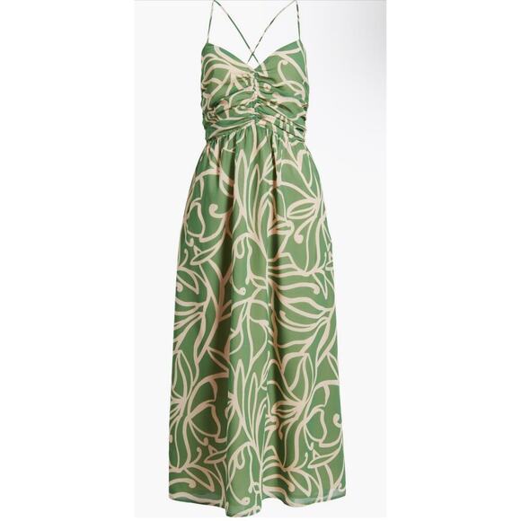 Lost + Wander Floral Lane Midi Dress - Picture 5 of 6